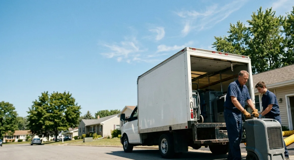 Water Damage Cleanup in Channahon, IL near me
